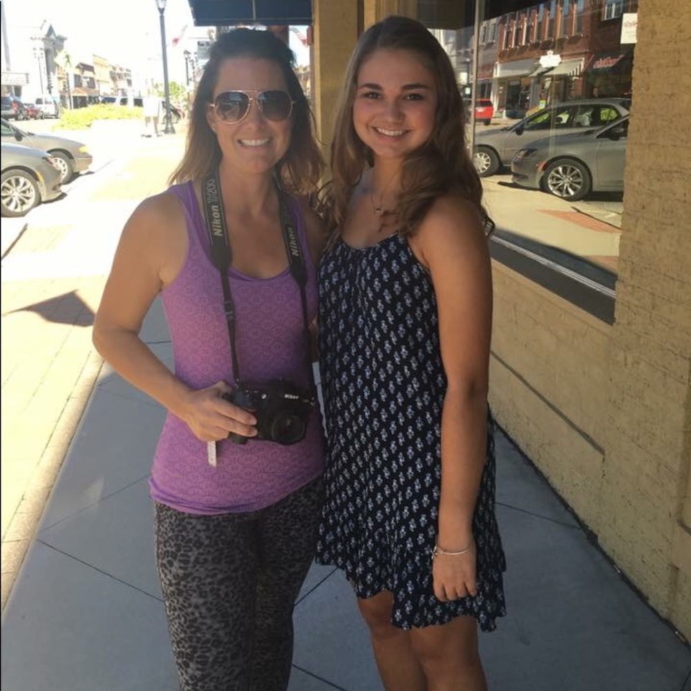absolutely ADORABLE navy blue sundress !!